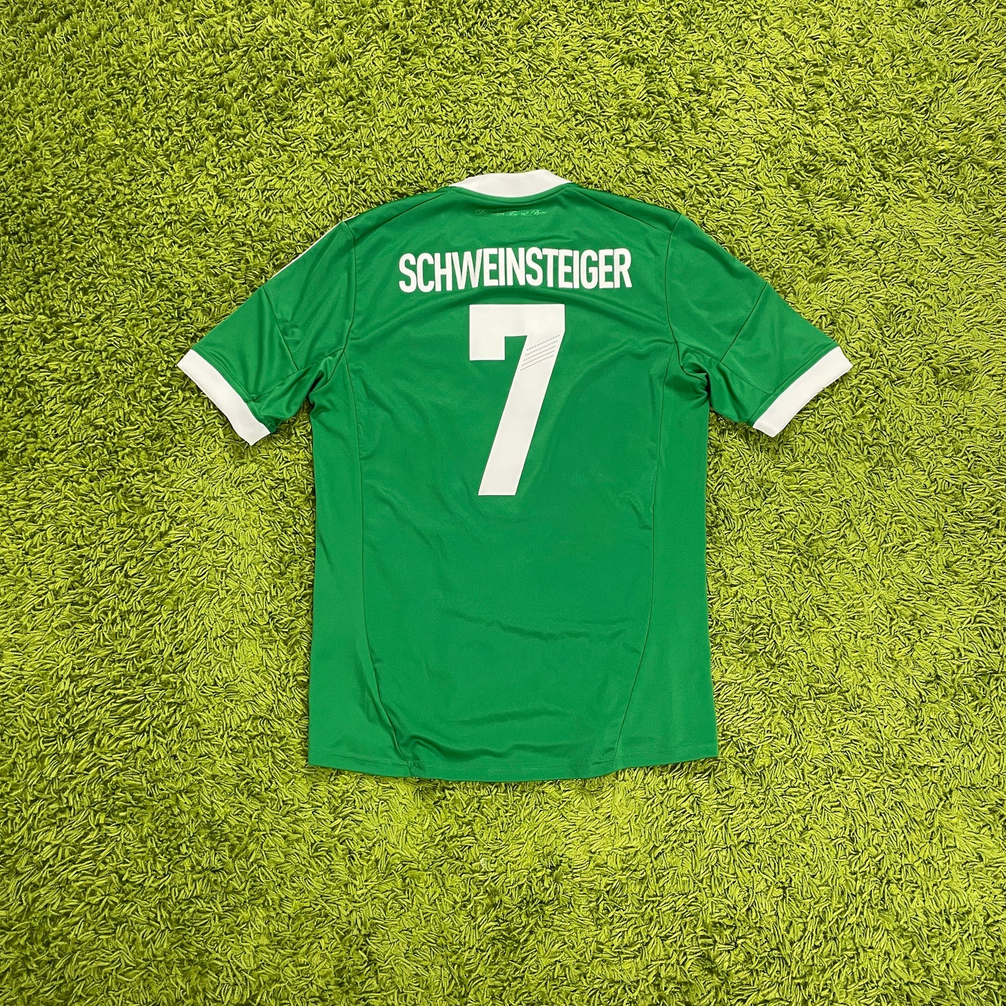 Adidas Deutschland Schweinsteiger Trikot grün Größe M 2012 DFB