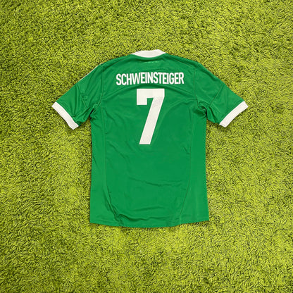 Adidas Deutschland Schweinsteiger Trikot grün Größe M 2012 DFB