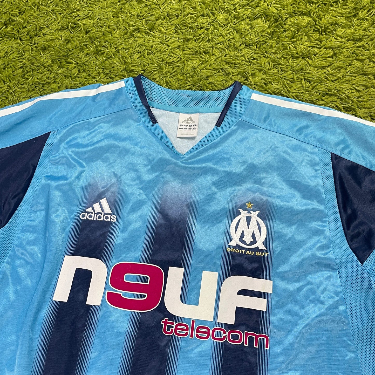 Adidas Olympique Marseille Trikot blau Größe XL 2004 2005