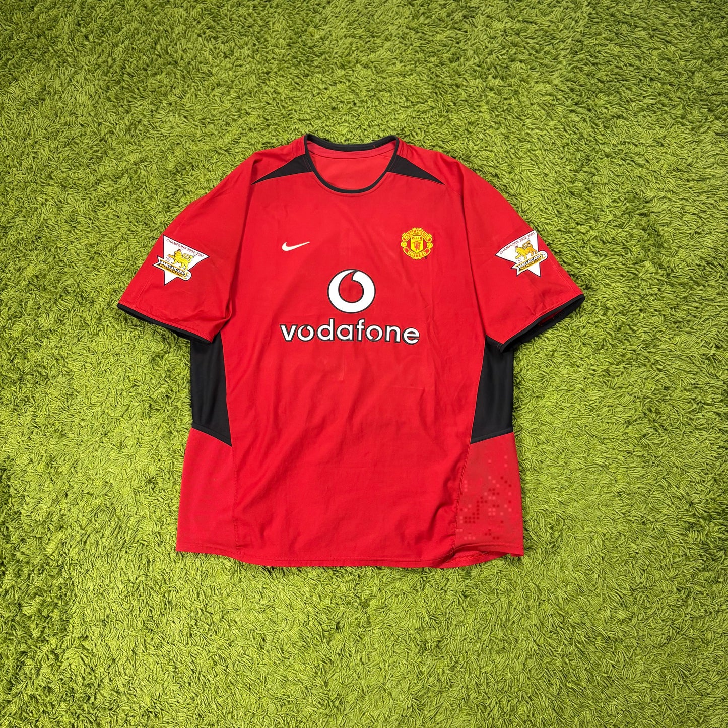 Nike Manchester United Ronaldo CR7 Trikot rot Größe L 2003 2004