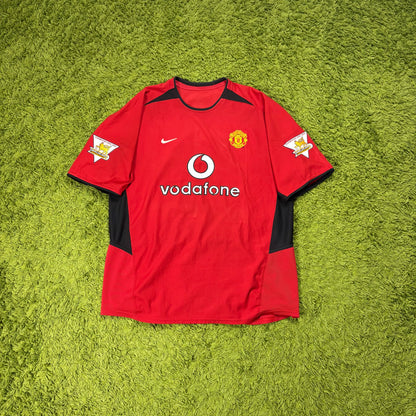 Nike Manchester United Ronaldo CR7 Trikot rot Größe L 2003 2004
