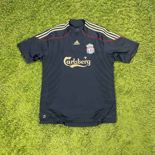 Adidas FC Liverpool Trikot grau Größe XL 2009 2010