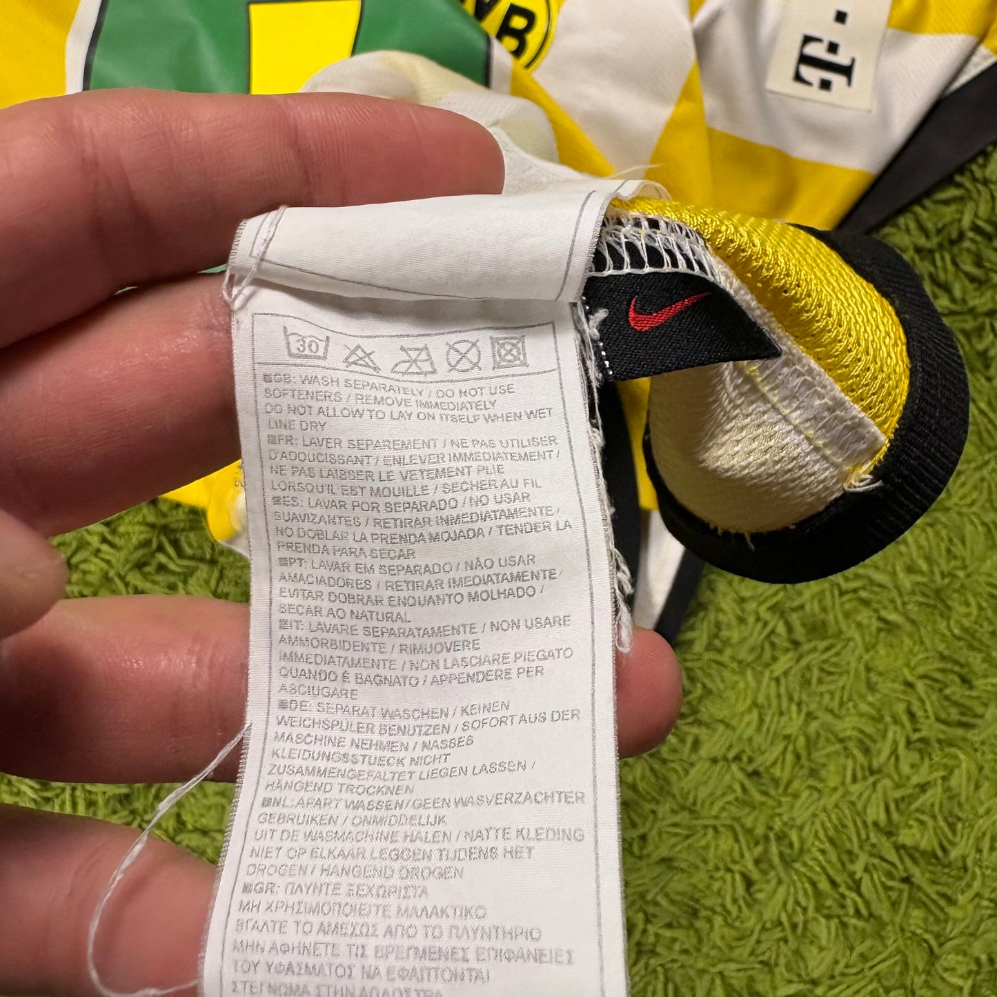 Nike Borussia Dortmund BVB Sahin Trikot Gelb Größe XXL 2006 2007