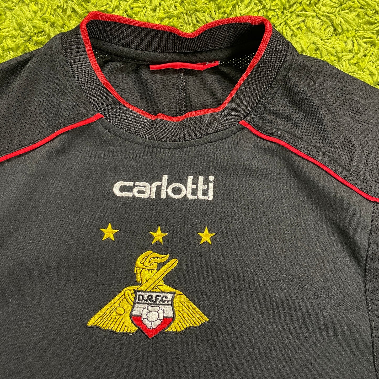 Carlotti Doncaster Rovers Trikot schwarz Größe M 2005