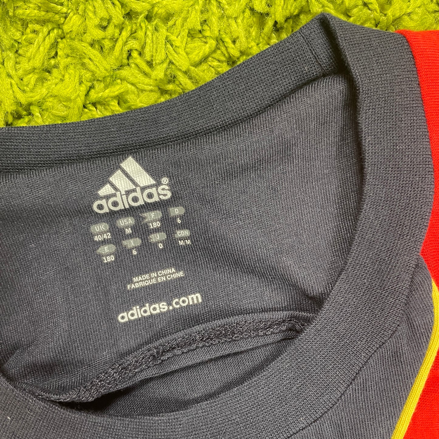 Adidas Spanien T Shirt Größe M blau 2008