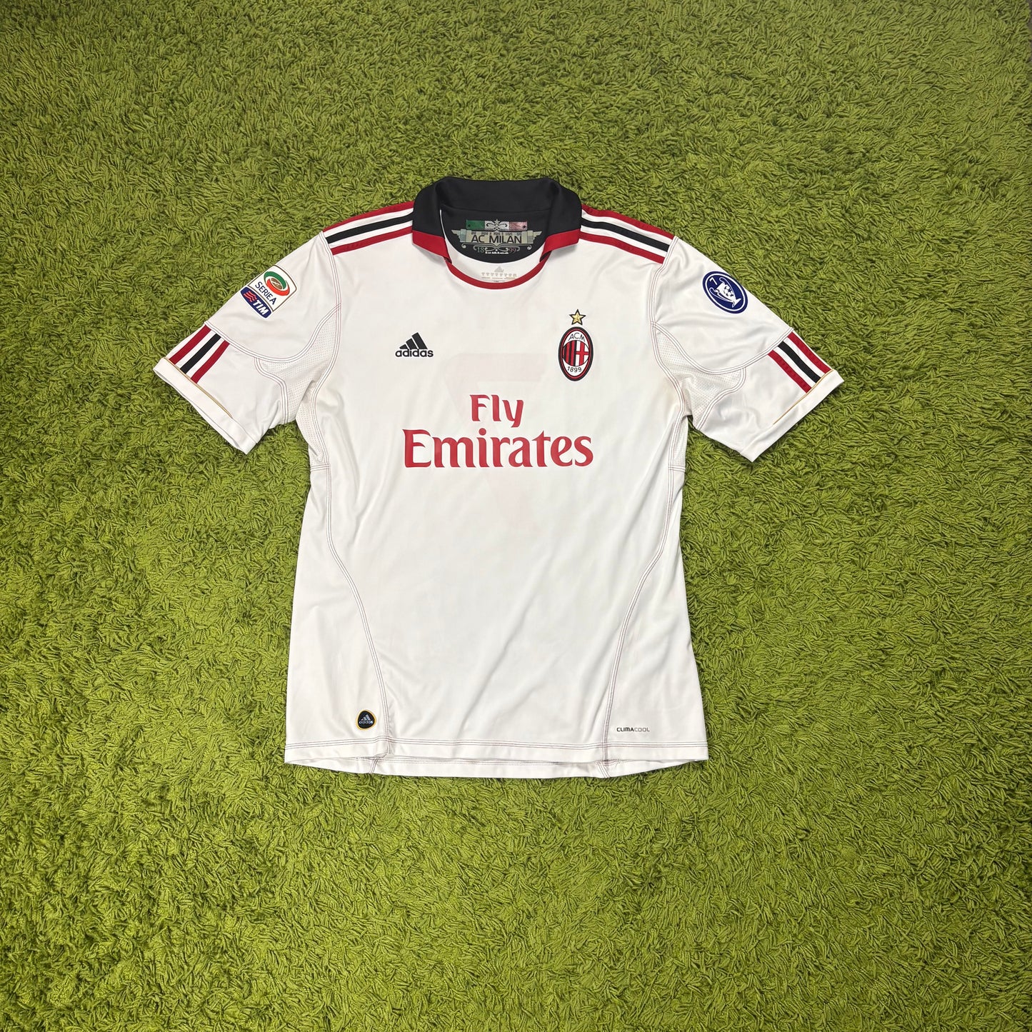 Adidas AC Mailand Milan Pato Trikot Weiß Größe XL 2010 2011