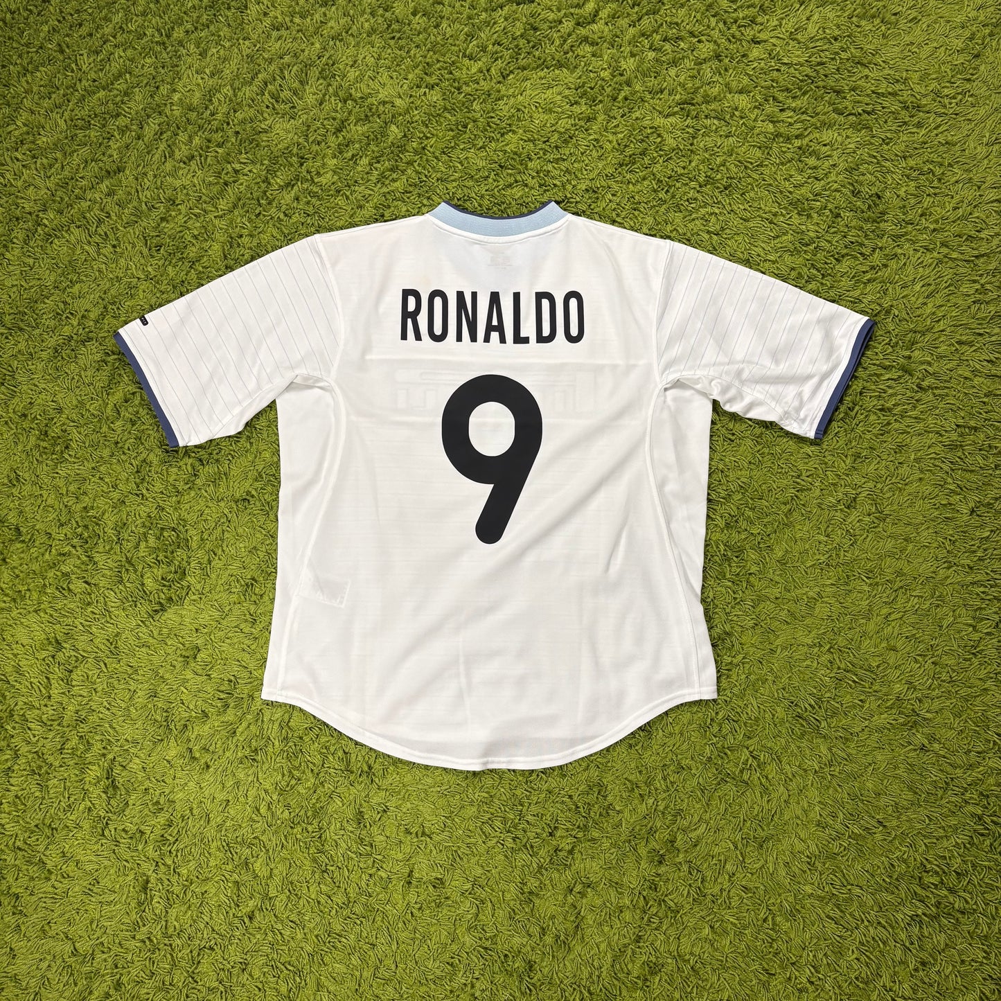 Nike Inter Mailand Milan Ronaldo R9 Trikot Weiß Größe XL 2000 2001