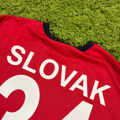 Adidas 1. FC Nürnberg Slovak Trikot rot Größe XL 2004 2005 matchworn