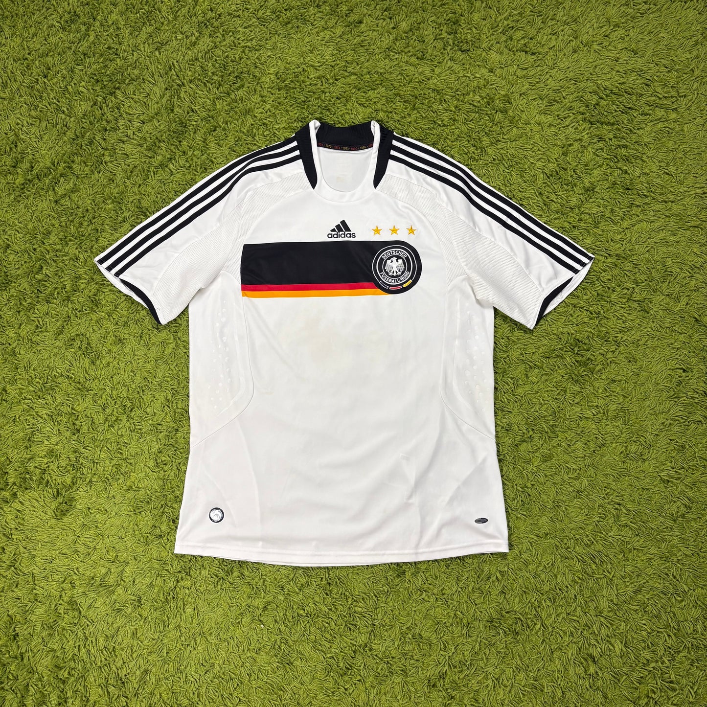 Adidas Deutschland DFB Trikot weiß Größe L 2008