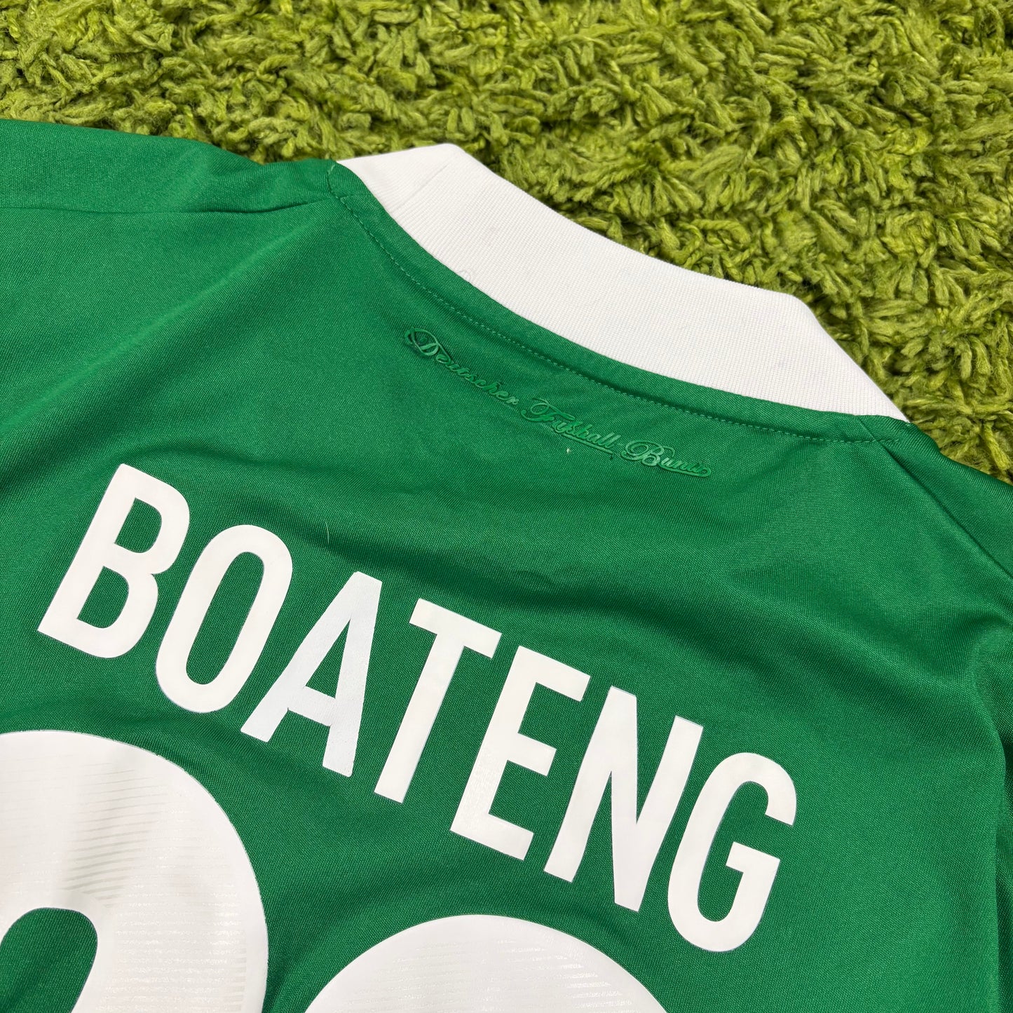 Adidas Deutschland DFB Boateng Trikot Grün Größe L 2012