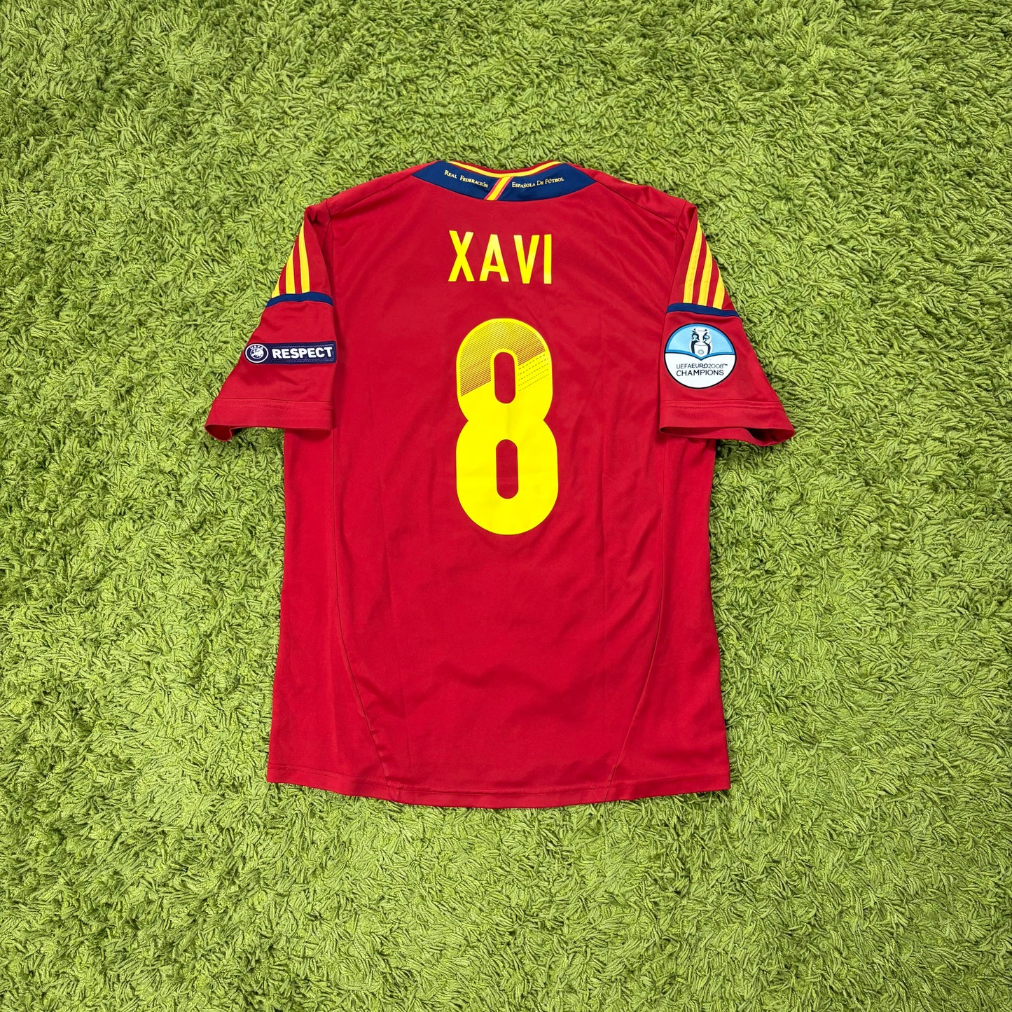 Adidas Spanien Xavi Trikot rot Größe M 2012