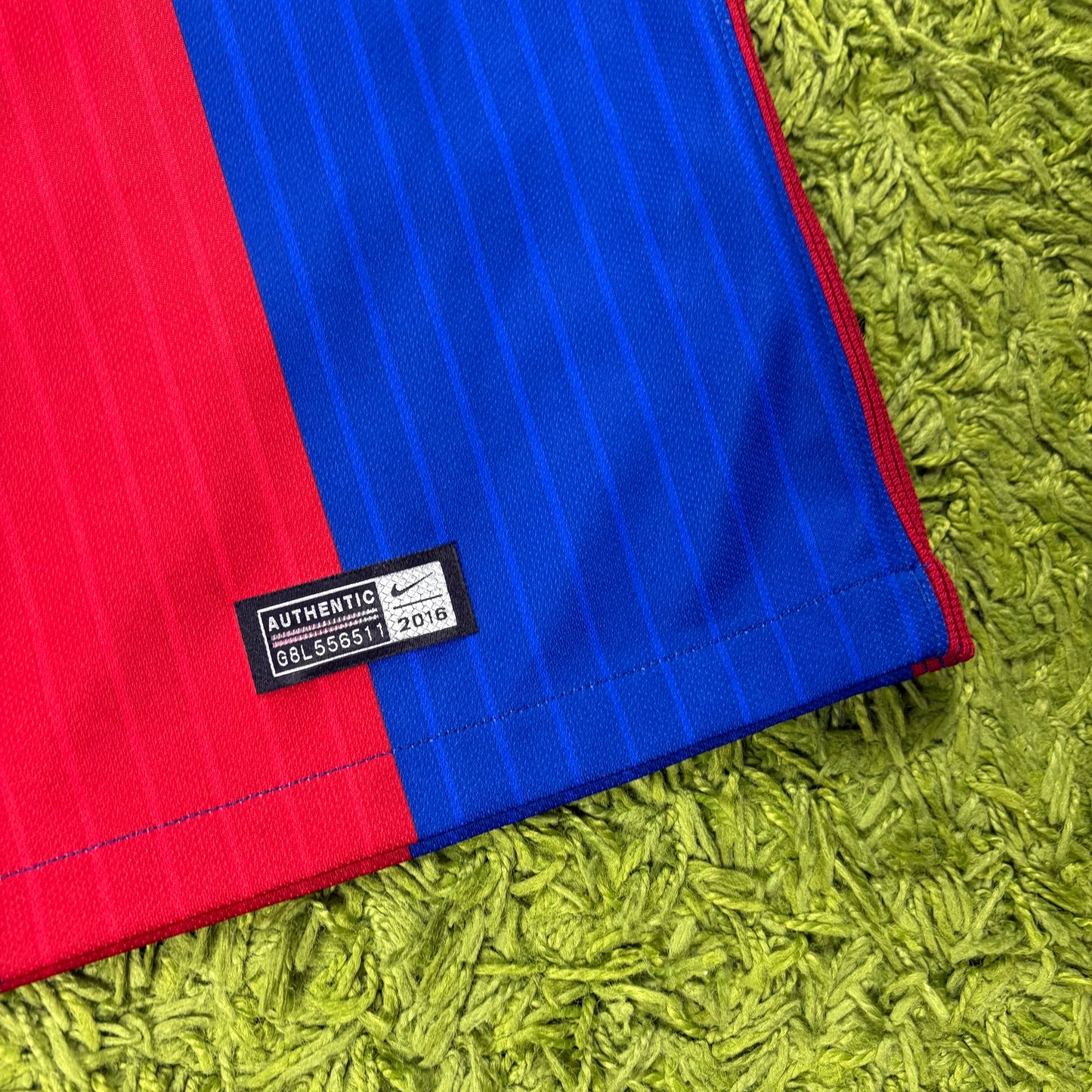 Nike FC Barcelona Pique Trikot rot Größe M 2016 2017