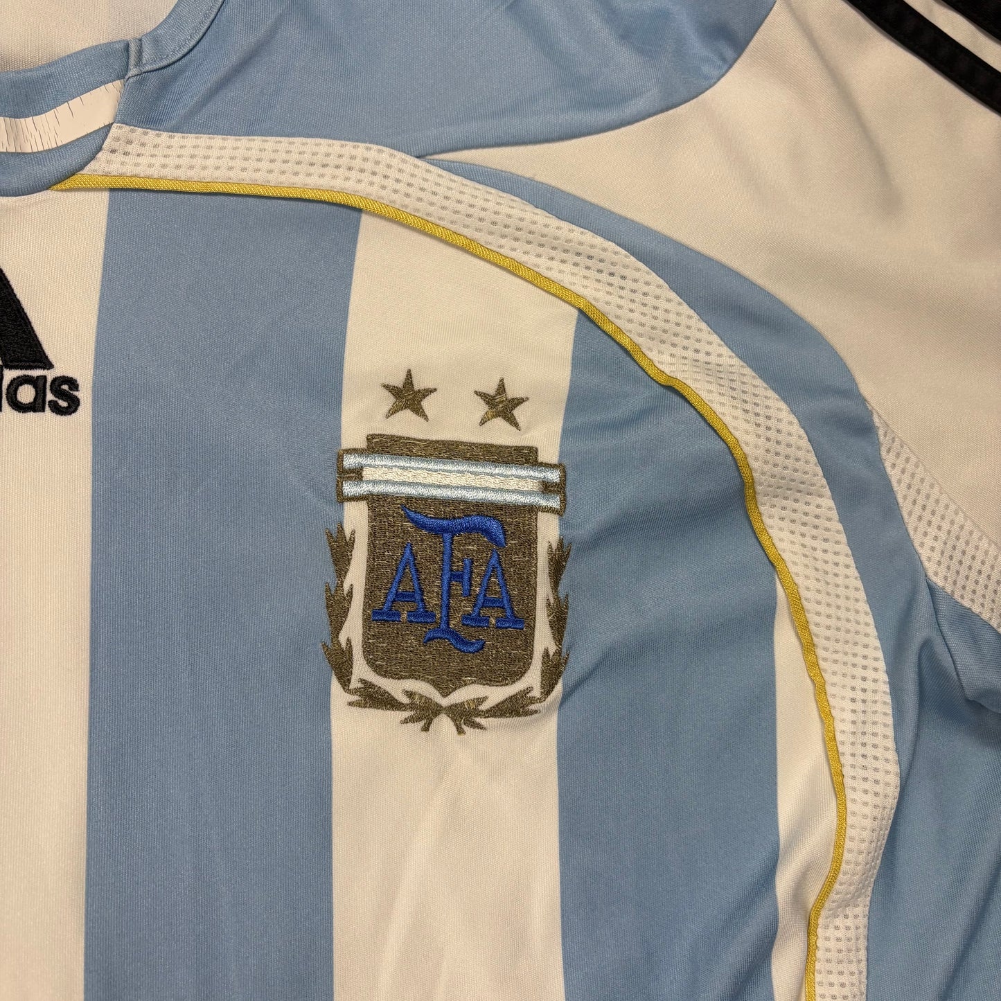 Adidas Argentinien Messi Trikot weiß blau Größe XL 2006