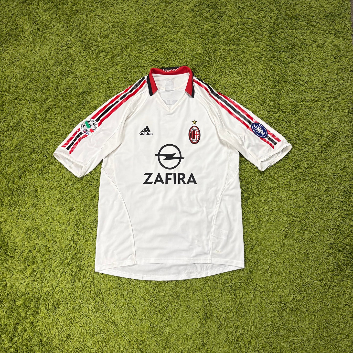 Adidas AC Mailand Milan Kaka Trikot Weiß Größe L 2005 2006