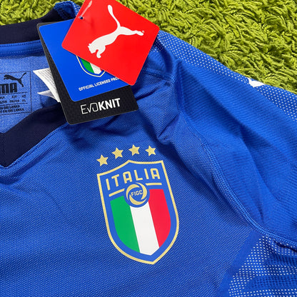Puma Italien Trikot Spielertrikot blau Größe L 2018