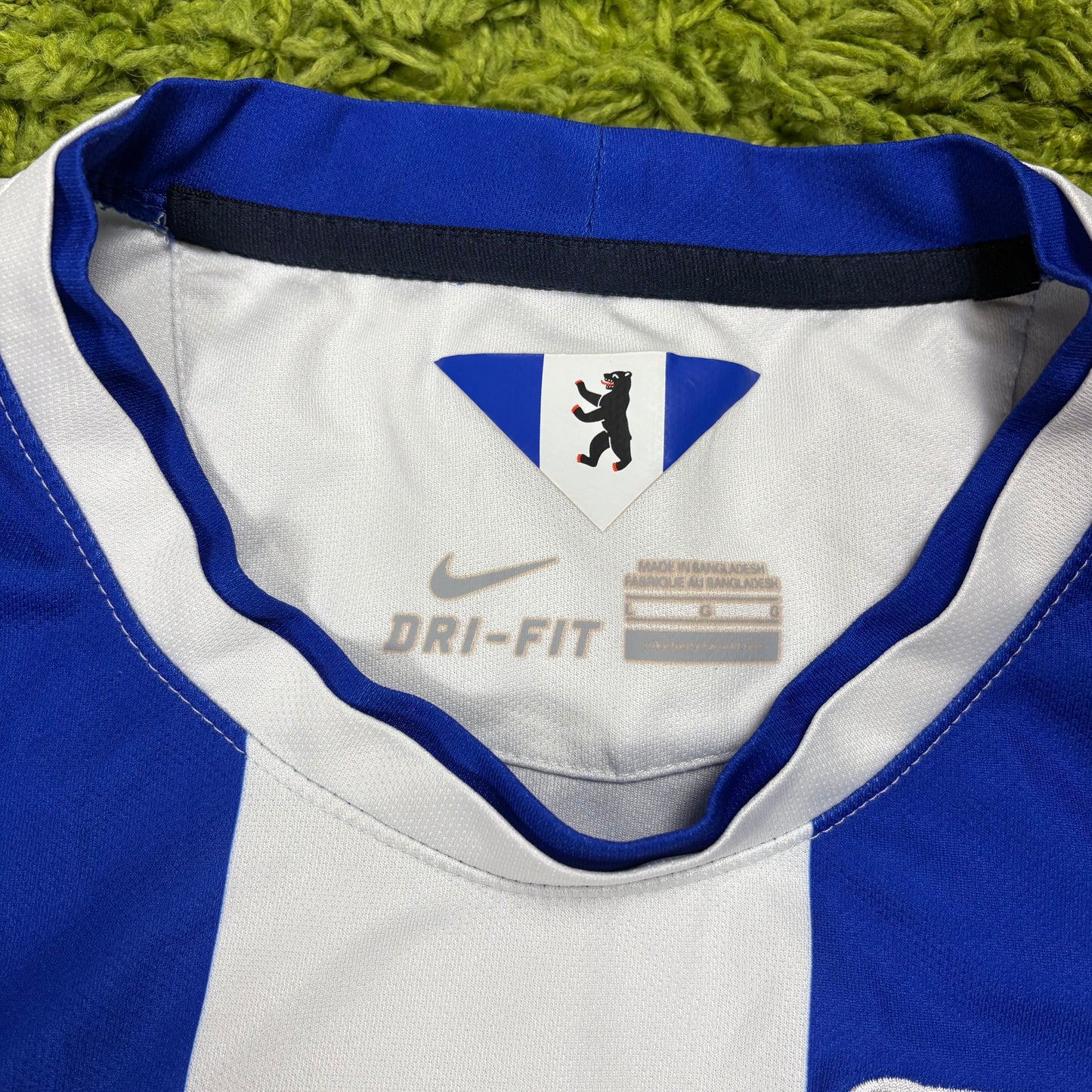 Nike Hertha BSC Berlin Trikot blau weiß Größe L 2014 2015