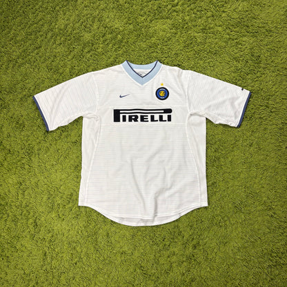 Nike Inter Mailand Milan Ronaldo R9 Trikot Weiß Größe XL 2000 2001