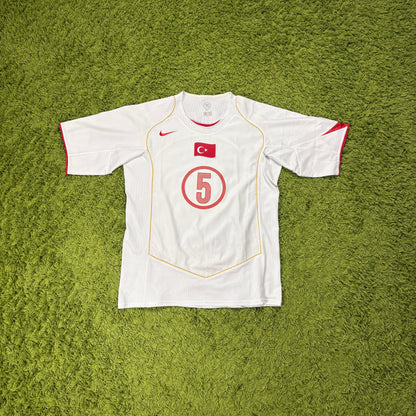 Nike Türkei Emre Trikot Weiß Größe M 2004