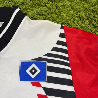 Uhlsport Hamburger SV HSV Cardoso Trikot Weiß Größe XL 1996 1997