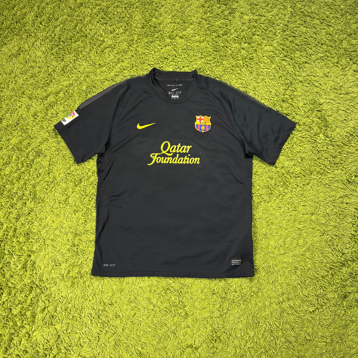 Nike FC Barcelona Xavi Trikot schwarz Größe XL 2011 2012
