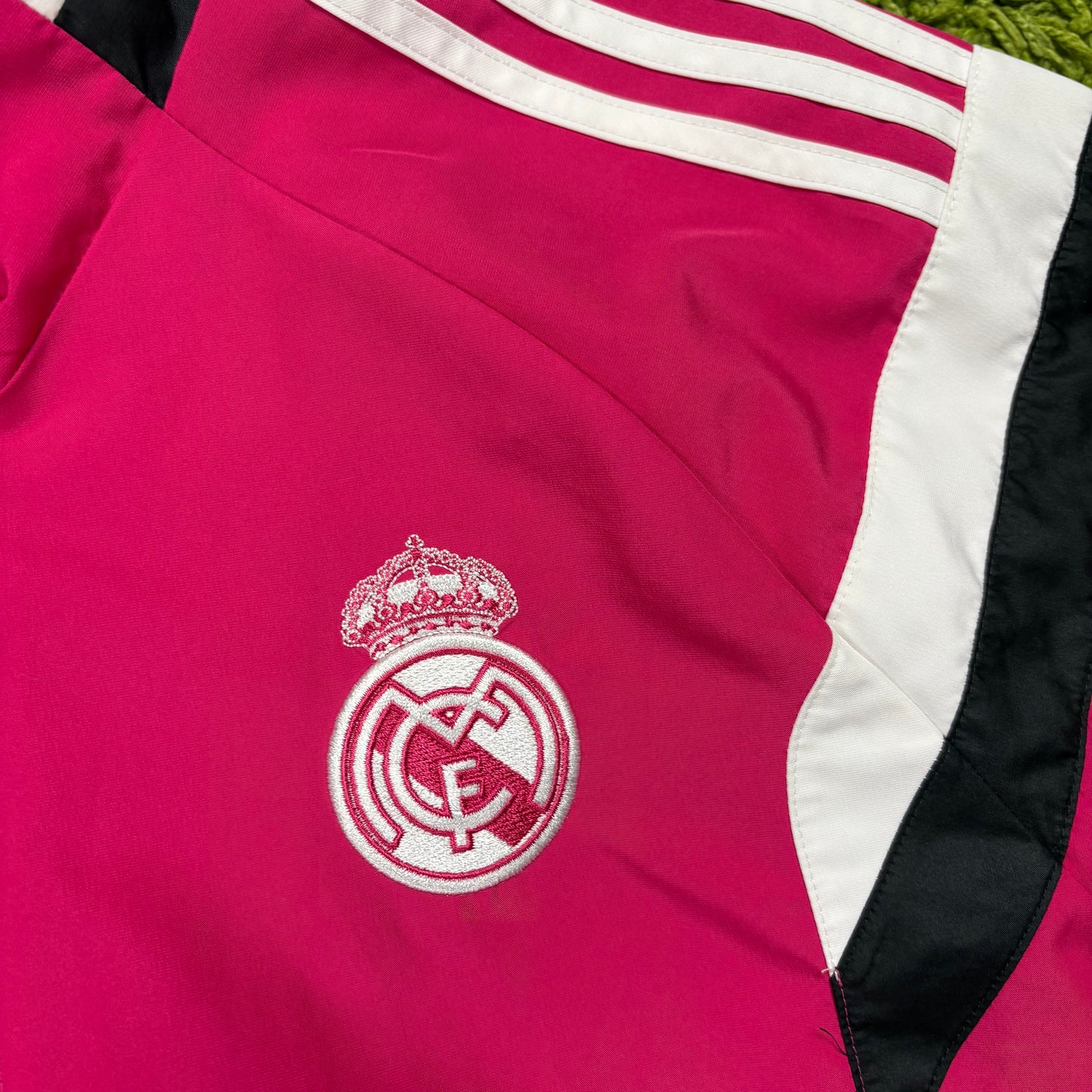 Adidas Real Madrid Tracksuit Trainingsanzug pink schwarz Größe L 2014