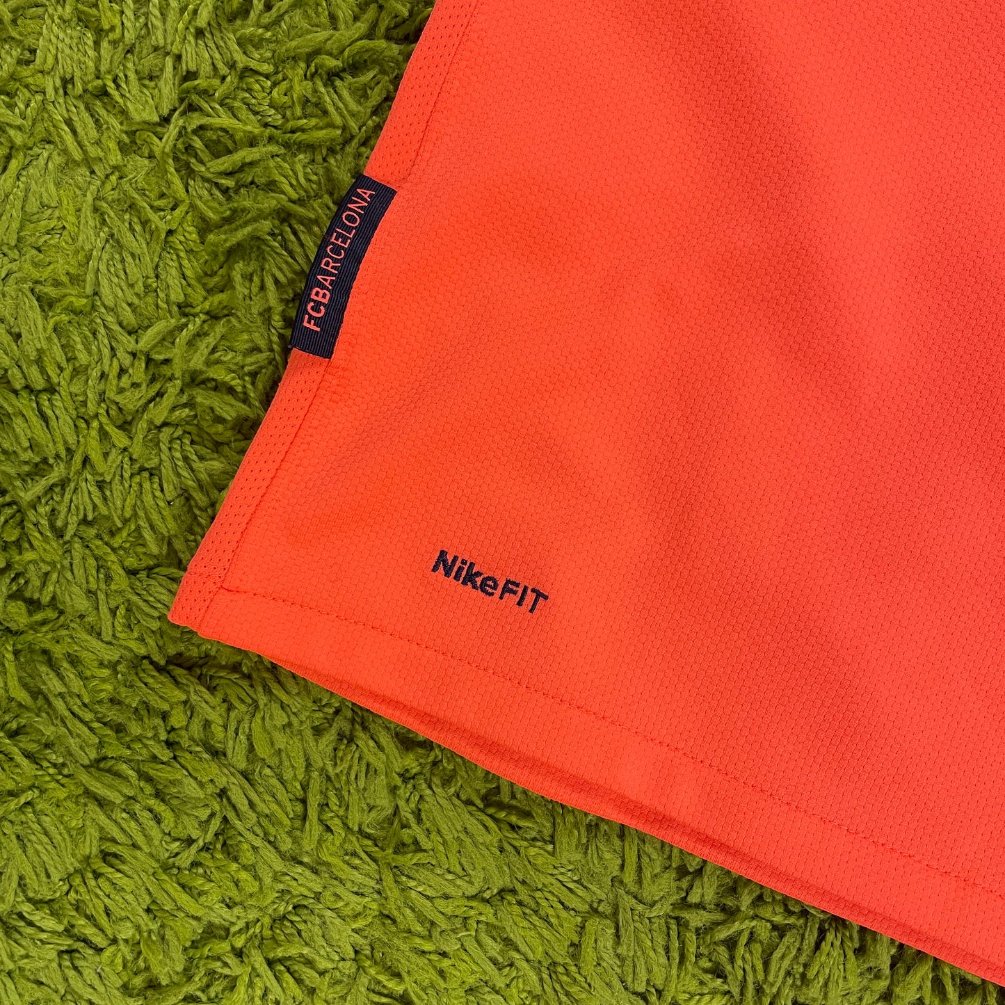 Nike FC Barcelona Trikot Messi orange Größe YXL -> S 2009 2010