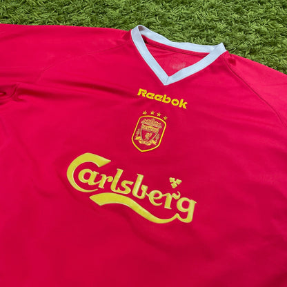 Reebok FC Liverpool Trikot rot Größe XL 2001 2002