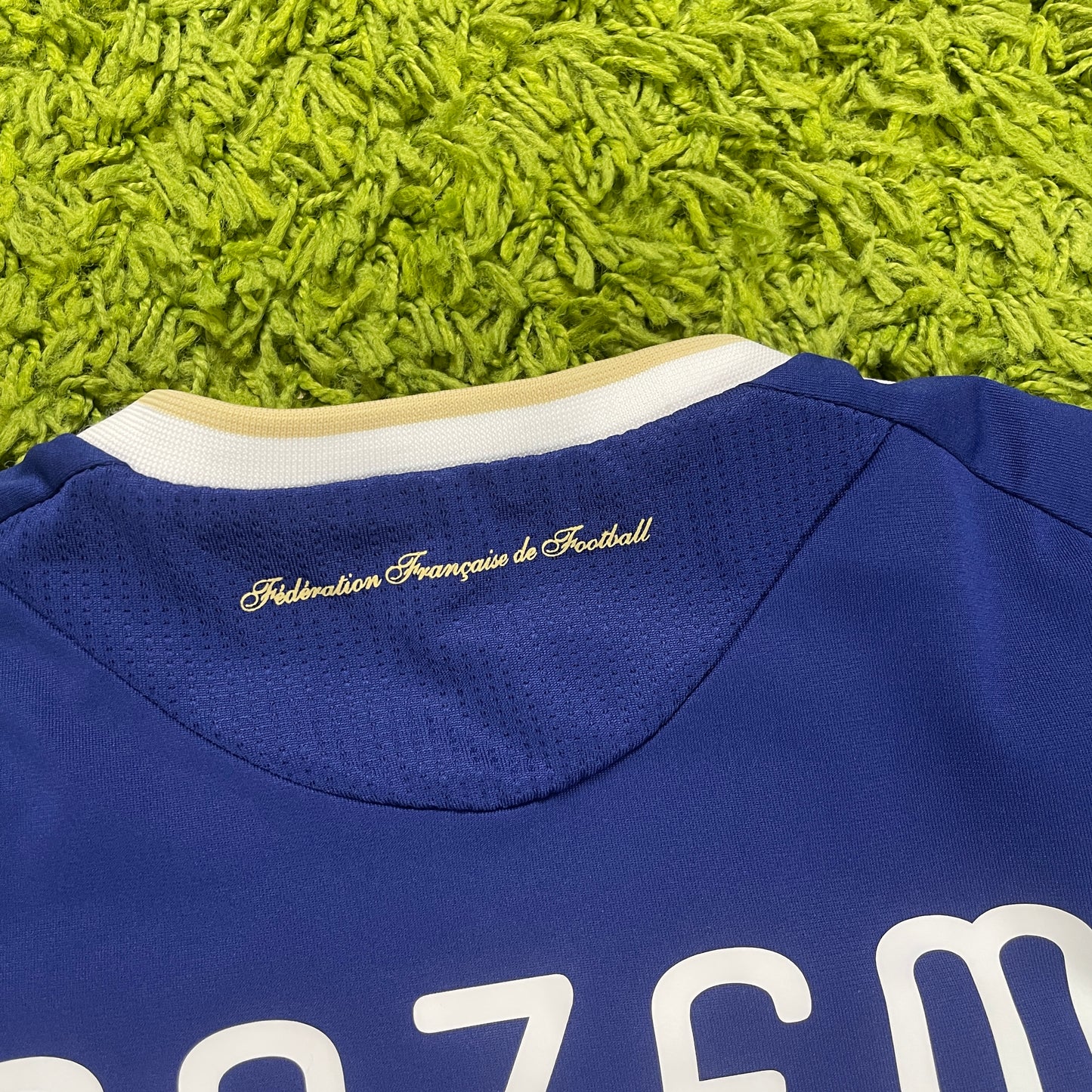 Adidas Frankreich Benzema Trikot blau Größe S 2010
