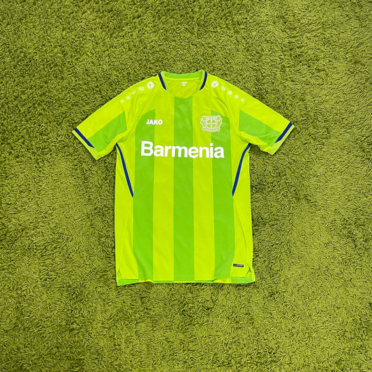 Jako Bayer 04 Leverkusen Trikot grün Torwart Größe M 2021 2022