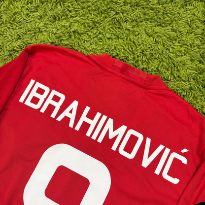 Adidas Manchester United Ibrahimovic Trikot rot Größe L 2016 2017