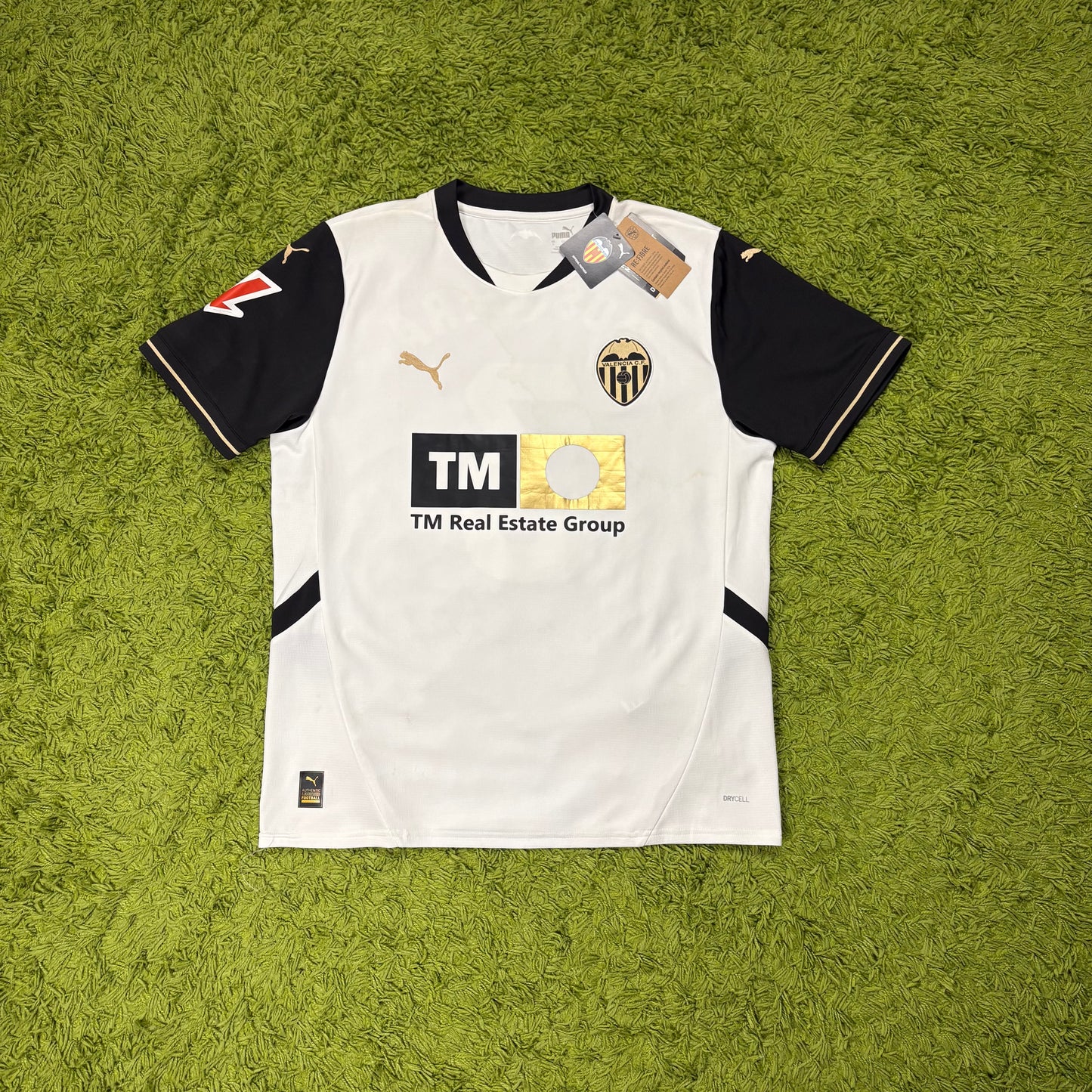 Puma Valencia CF Mosquera Trikot Weiß Größe L 2024 2025