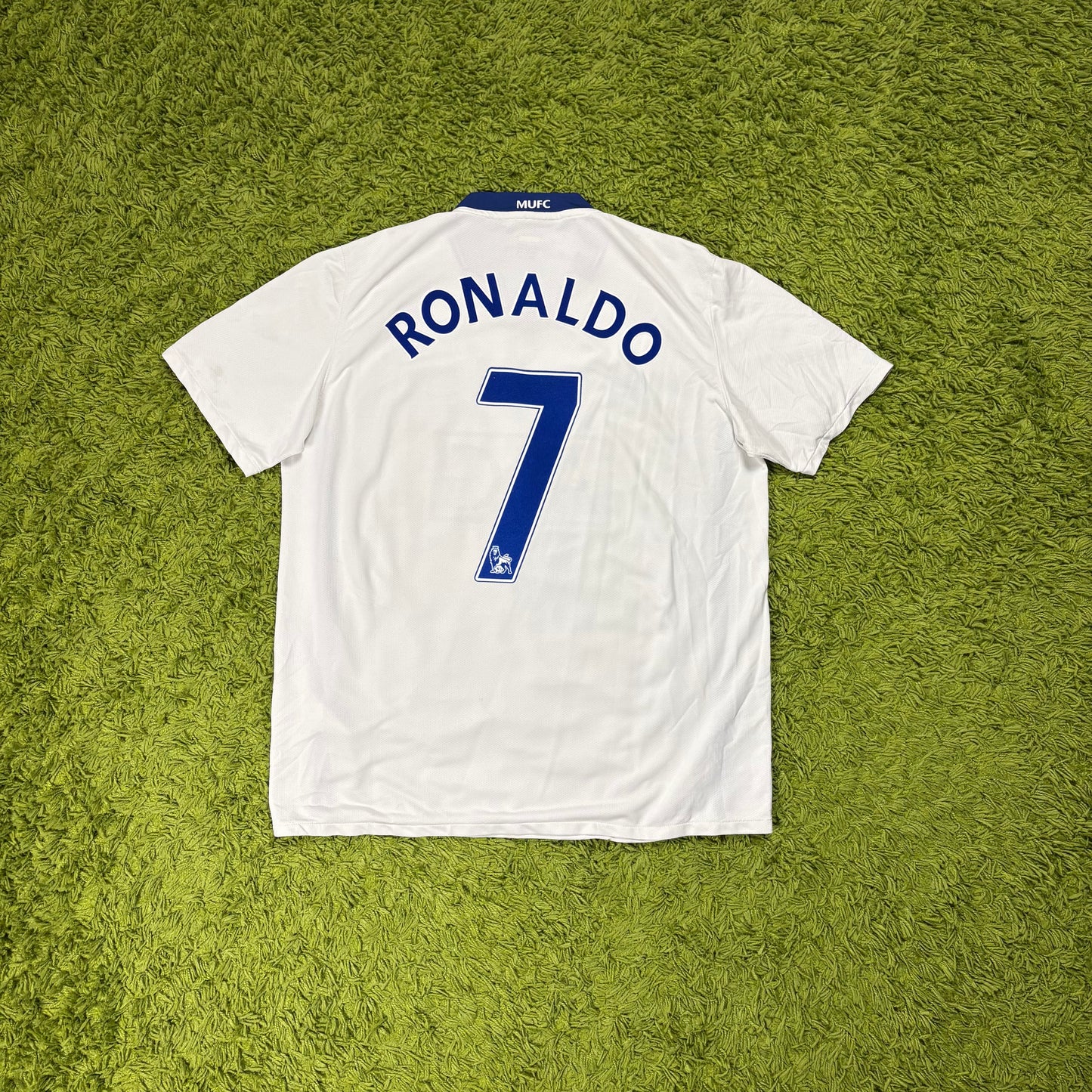 Nike Manchester United Trikot Ronaldo CR7 weiß Größe L 2008 2009
