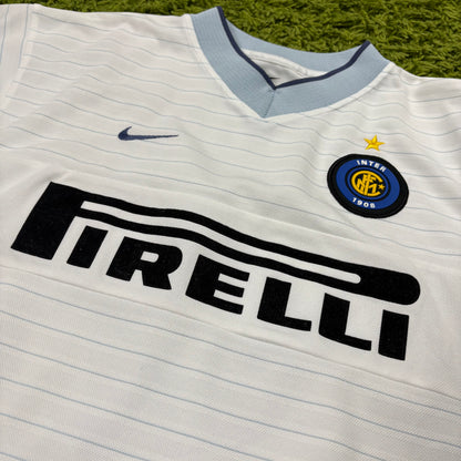 Nike Inter Mailand Milan Ronaldo R9 Trikot Weiß Größe XL 2000 2001