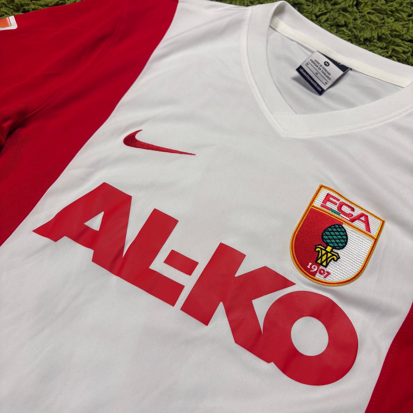 Nike FC Augsburg Altintop Trikot Weiß Größe M 2014 2015