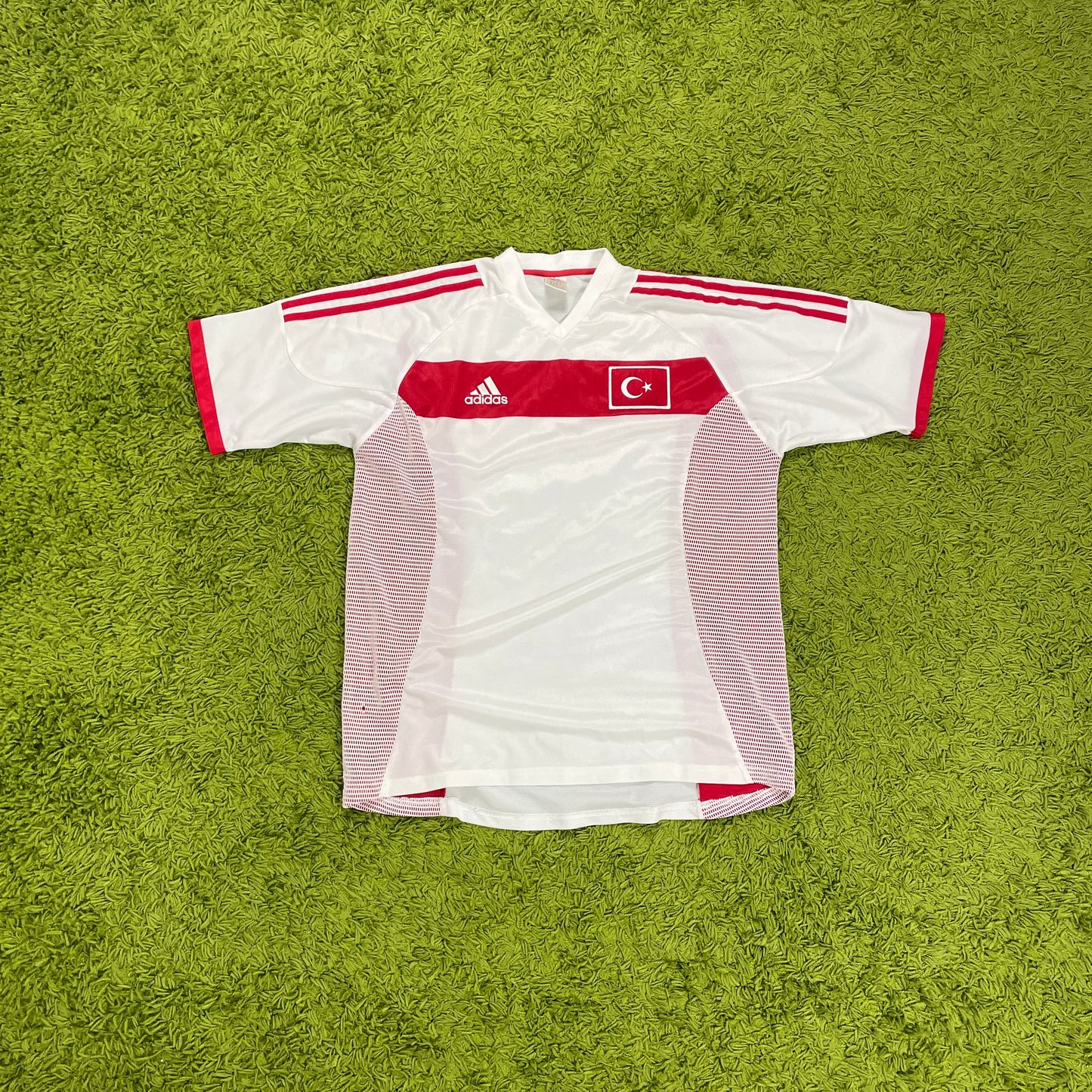 Adidas Türkei Trikot weiß Größe M 2002