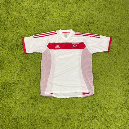 Adidas Türkei Trikot weiß Größe M 2002