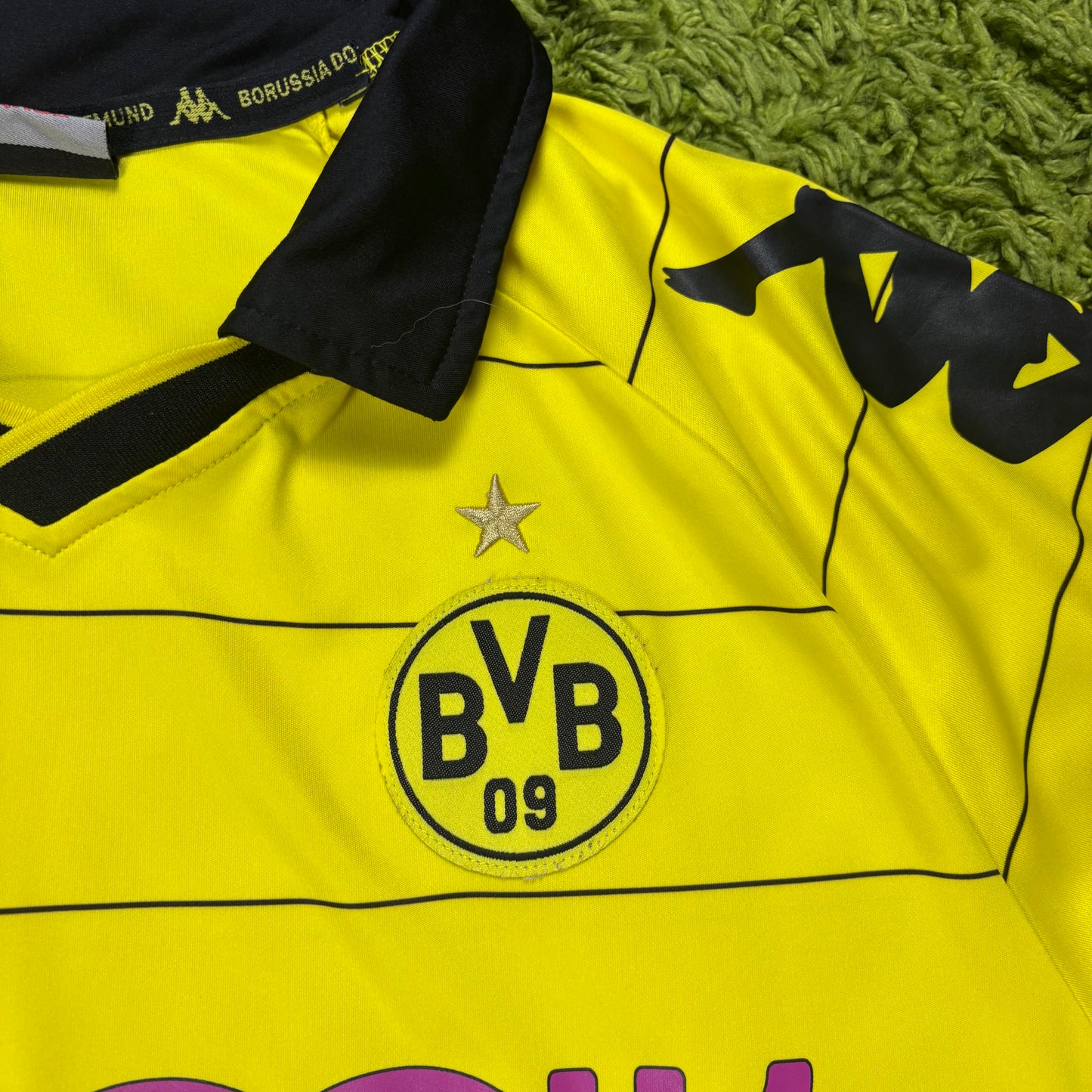 Kappa Borussia Dortmund BVB Lewandowski Trikot Gelb Größe XL 2010 2011