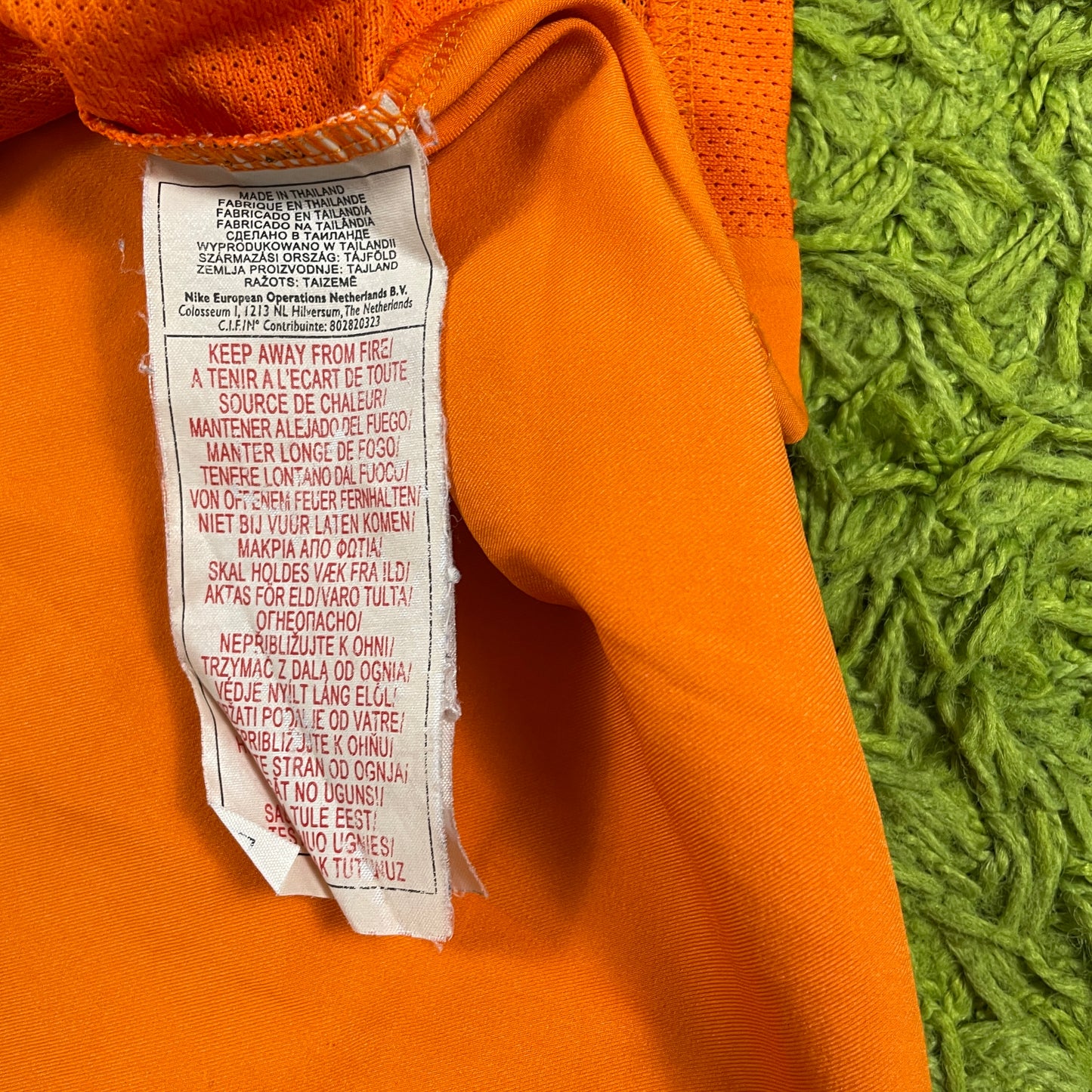 Nike Odense Boldklub BK Trikot orange Größe XXL Total 90 2005 2006