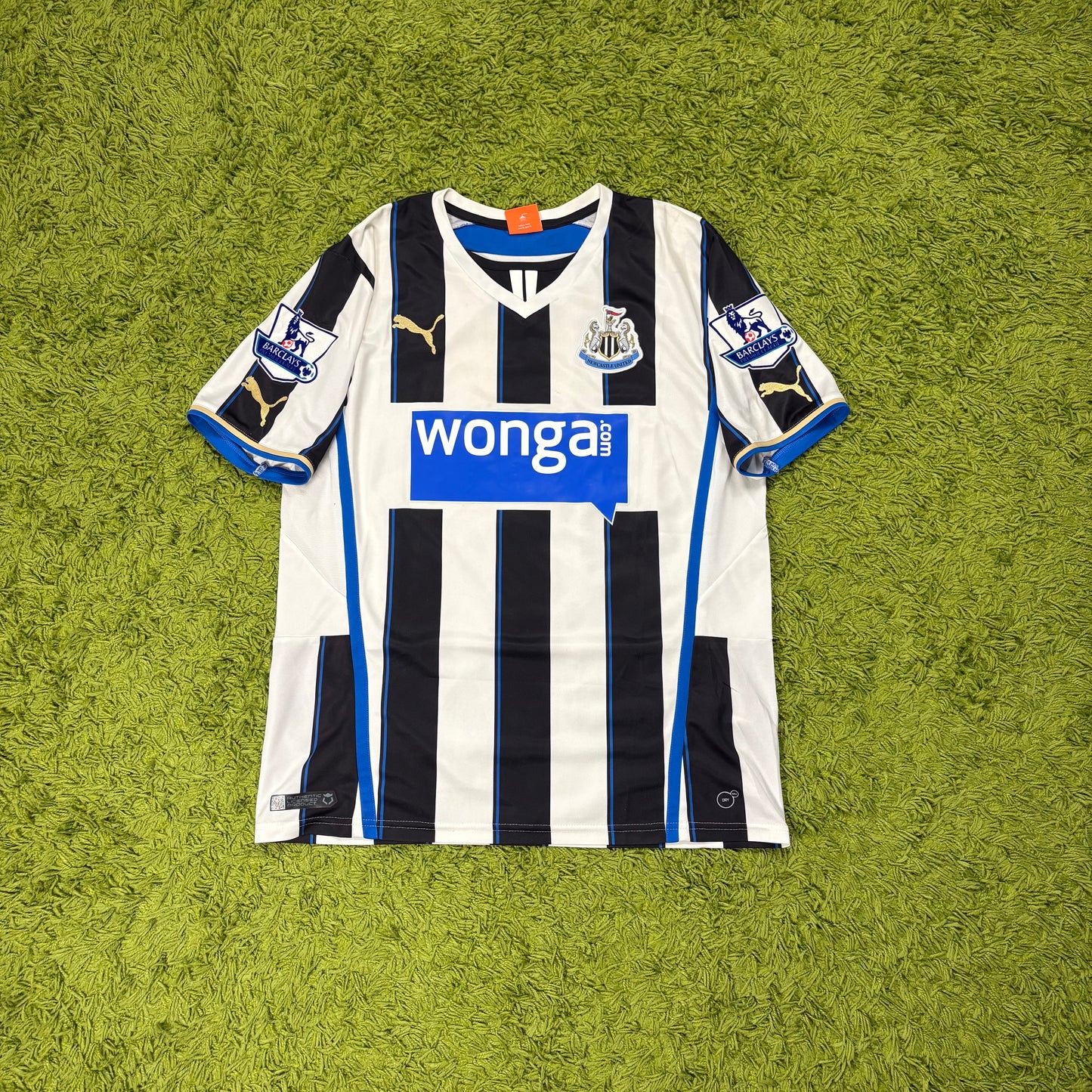 Puma Newcastle United Coloccini Trikot Weiß Größe M 2013 2014