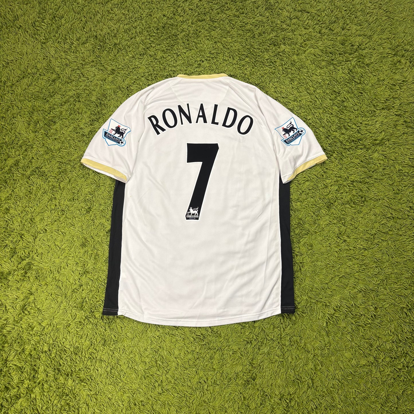 Nike Manchester United Ronaldo CR7 Trikot Weiß Größe L 2006 2007
