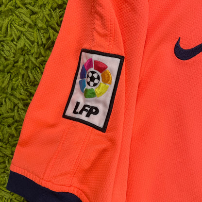 Nike FC Barcelona Trikot Messi orange Größe YXL -> S 2009 2010