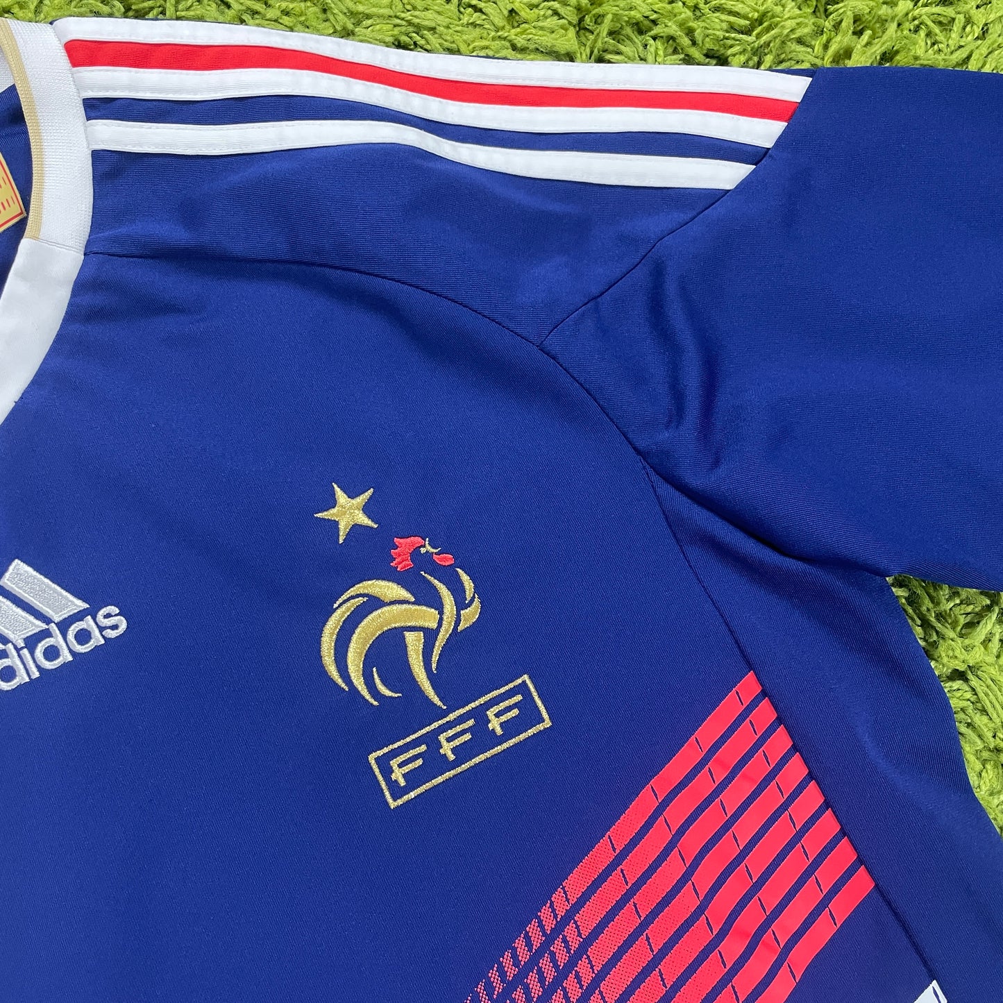 Adidas Frankreich Benzema Trikot blau Größe S 2010