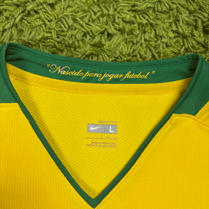 Nike Brasilien Trikot Kaka gelb Größe L 2008