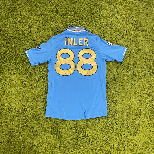 Macron SSC Neapel Inler Trikot blau Größe XL 2011 2012