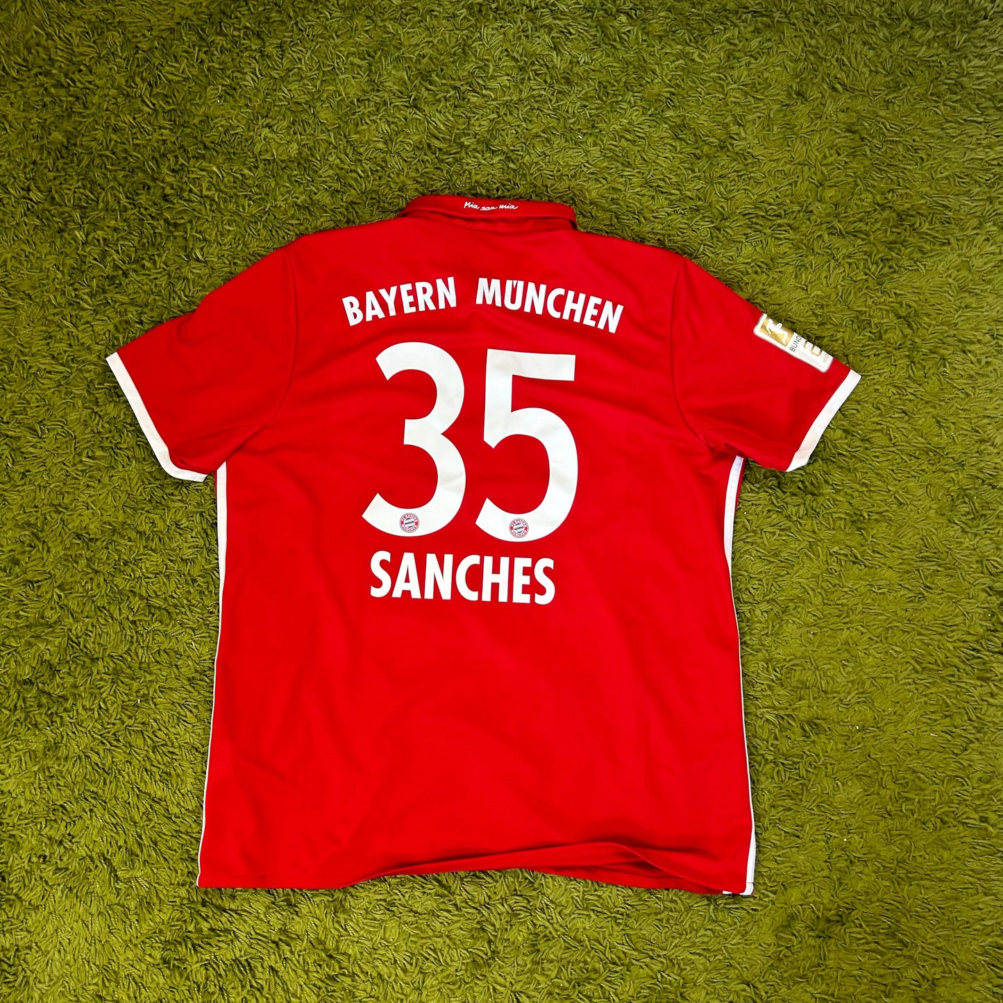 Adidas FC Bayern München Trikot Sanches #35 2016/2017 Größe XL