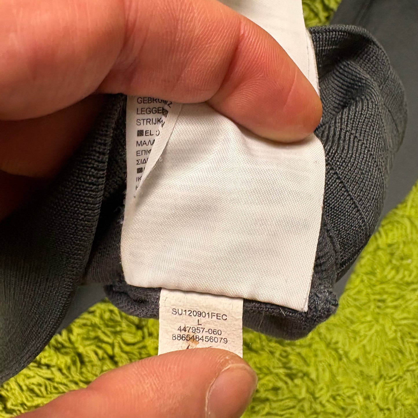 Nike Brasilien Trainingsjacke Jacke grau Größe L