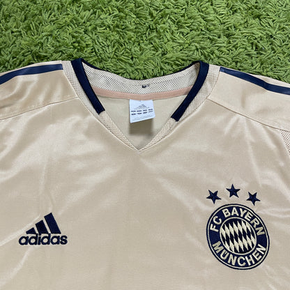 Adidas FC Bayern München Trikot Gold Größe L 2004 2005
