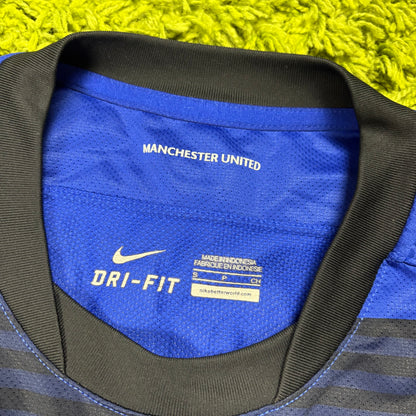 Nike Manchester United Rooney Trikot blau Größe S 2011 2012