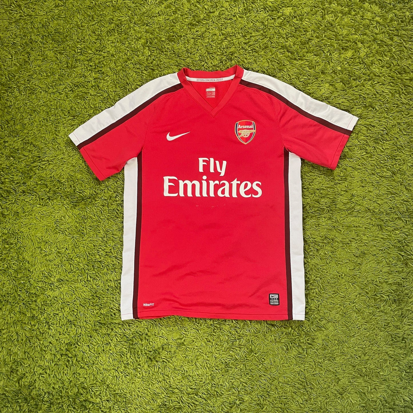 Nike FC Arsenal London Trikot rot weiß Größe M 2008 2009