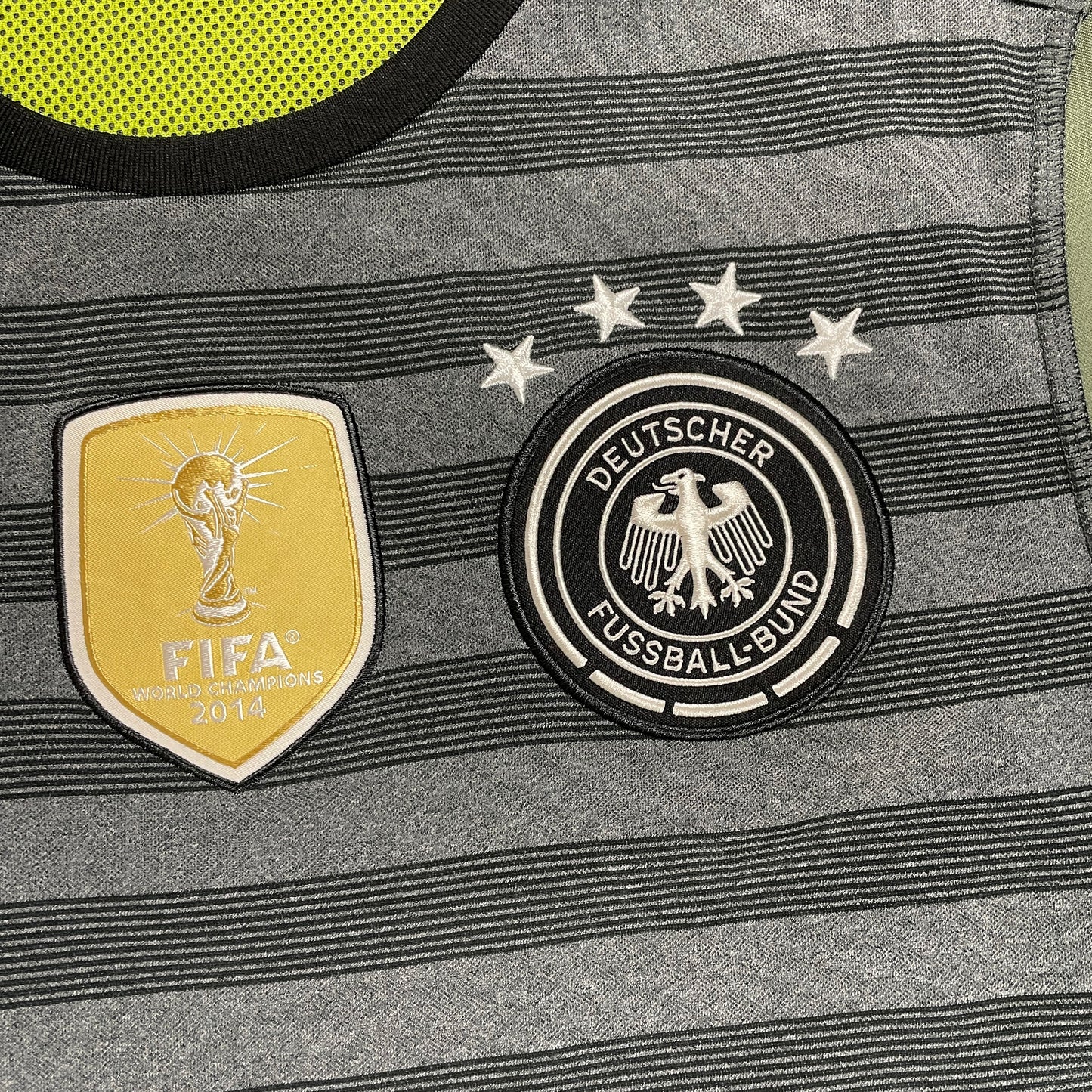 Adidas Deutschland Trikot grau wendbar 2016 Größe M DFB